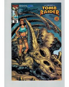Tomb Raider (1999) #   5 DF SIGNED by Dan Jurgens + CoA (8.0-VF) (1960796)