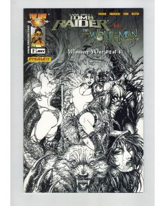 Tomb Raider vs. Wolf-men (2005) #   2 B&W Cover C (7.5-VF-) (1961038)