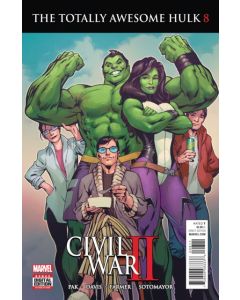 Totally Awesome Hulk (2016) #   8 (8.0-VF) Civil War II