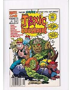 Toxic Crusaders (1992) #   1 Newsstand (4.0-VG) (1486678) 1st Sam Kieth Rust Migration