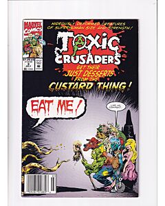 Toxic Crusaders (1992) #   3 Newsstand (4.0-VG) (1259517) Rust Migration