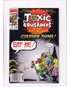 Toxic Crusaders (1992) #   3 Newsstand (4.0-VG) (1259517) Rust Migration