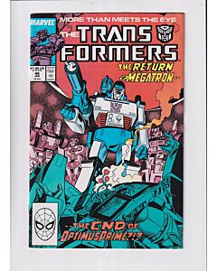 Transformers (1984) #  48 (7.0-FVF) (939724) Megatron returns
