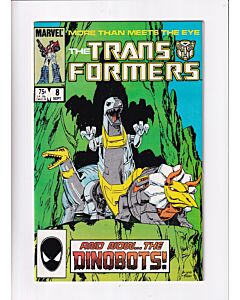 Transformers (1984) #   8 (8.0-VF) (452410) 1st FULL Appearance Dinobots