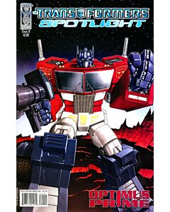 Transformers Spotlight Optimus Prime(2007) #   1 Cover B (9.0-VFNM)