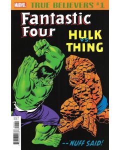 True Believers Fantastic Four Hulk vs. Thing (2018) #   1 (9.2-NM)