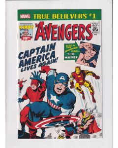 True Believers Kirby 100th Captain America Lives Again (2017) #   1 (9.2-NM) (2176943)