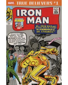 True Believers Kirby 100th Iron Man (2017) #   1 (9.2-NM)