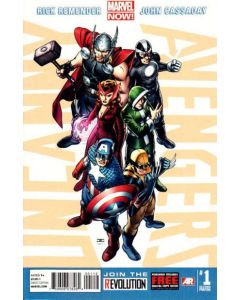 Uncanny Avengers (2012) #   1(2nd print)-25, + 8AU and Annual (8.0-VF) Complete Set