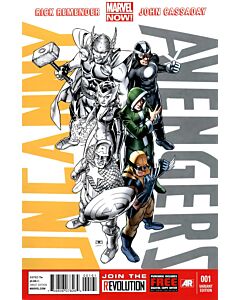 Uncanny Avengers (2012) #   1 Cover F (6.0-FN)