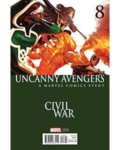 Uncanny Avengers (2015) #   8 Stephanie Hans Variant (9.0-NM)