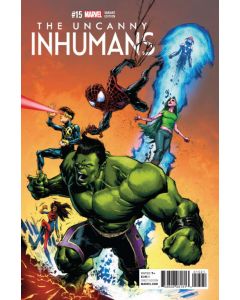 Uncanny Inhumans (2015) #  15 Champions variant (9.0-NM)