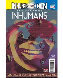 Uncanny Inhumans (2015) #  18 (9.0-NM) Inhumans vs X-Men