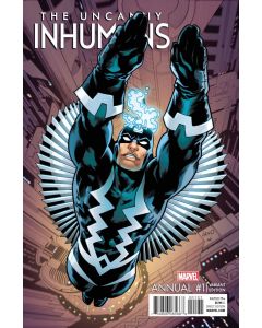 Uncanny Inhumans (2015) Annual 2016 #   1 Greg Land Variant (9.0-NM)