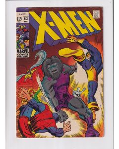 Uncanny X-Men (1963) #  53 (4.5-VG+) (668679) Blastaar, Barry Windsor-Smith cover