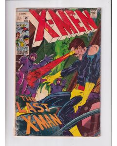Uncanny X-Men (1963) #  59 UK Price (2.0-GD) (266178) 1st Karl Lykos, Neal Adams cover and art