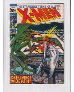 Uncanny X-Men (1963) #  61 UK Price (5.0-VGF) (266192) Sauron, Neal Adams cover and art