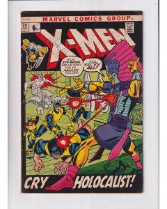Uncanny X-Men (1963) #  74 UK Price (4.5-VG+) (266284) Kukulcan