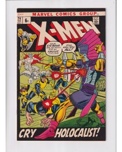 Uncanny X-Men (1963) #  74 UK Price (7.0-FVF) (1995408) Kukulcan