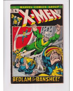 Uncanny X-Men (1963) #  76 UK Price (4.5-VG+) (1992452) Reprint 1st Banshee