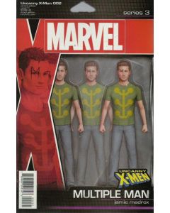 Uncanny X-Men (2018) #   2 Cover C (8.0-VF) Multiple Man Action Figure Variant
