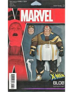 Uncanny X-Men (2018) #   7 Cover B (8.0-VF) X-Men Disassembled, Action Figure Variant
