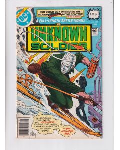 Unknown Soldier (1977) # 223 UK Price (4.0-VG)