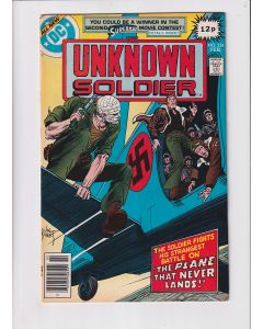 Unknown Soldier (1977) # 224 UK Price (8.0-VF)