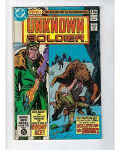 Unknown Soldier (1977) # 251 UK Price (6.0-FN)