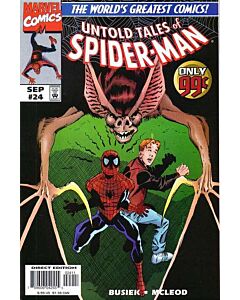 Untold Tales of Spider-Man (1995) #  24 (5.0-VGF) Batwing, Water damage, Rust migration