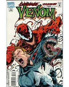 Venom Carnage Unleashed (1995) #   3 (7.0-FVF) Minor staple rust