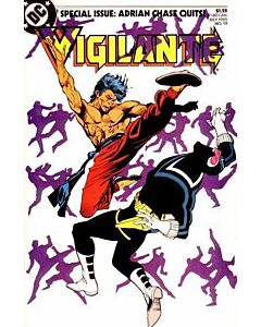 Vigilante (1983) #  19 (2.0-GD) Cover almost detached
