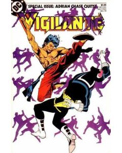 Vigilante (1983) #  19 (2.0-GD) Cover almost detached