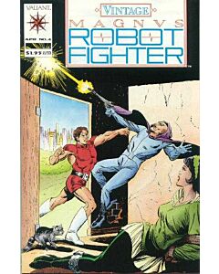 Vintage Magnus Robot Fighter (1992) #   4 Price tag on cover (6.0-FN)