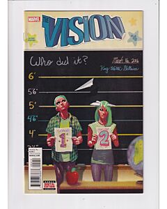 Vision (2016) #   4 2nd Print (9.0-VFNM) (1845598)