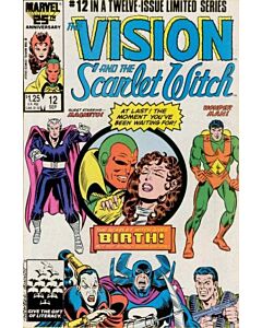 Vision and the Scarlet Witch (1985) #  12 (7.0-FVF) 1st Wiccan and Speed