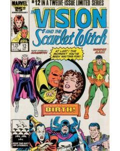 Vision and the Scarlet Witch (1985) #  12 (7.0-FVF) 1st Wiccan and Speed