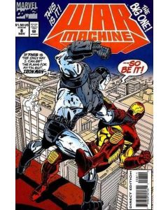 War Machine (1994) #   8 (8.0-VF) Iron Man