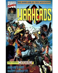 Warheads (1992) #   1 (7.0-FVF) (Marvel UK) Wolverine