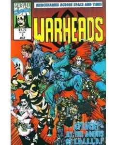 Warheads (1992) #   2 (8.0-VF) (Marvel UK) S.H.I.E.L.D.