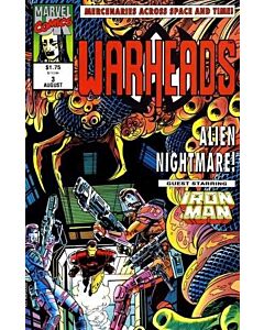 Warheads (1992) #   3 (8.0-VF) (Marvel UK) Iron Man
