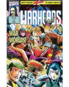 Warheads (1992) #   4 (7.0-FVF) (Marvel UK) X-Force