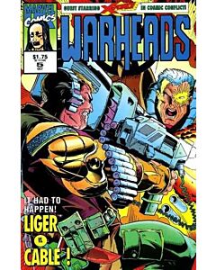 Warheads (1992) #   5 (7.0-FVF) (Marvel UK) Cable