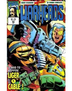 Warheads (1992) #   5 (8.0-VF) (Marvel UK) Cable