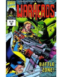 Warheads (1992) #   9 (5.0-VGF) (Marvel UK) Wolverine Price tag on Cover