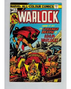 Warlock (1972) #  11 UK Price Variant (6.0-FN)