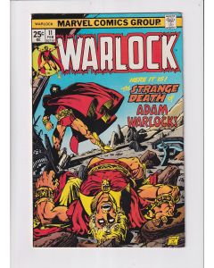 Warlock (1972) #  11 (6.0-FN) (719838) Thanos