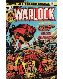 Warlock (1972) #  11 UK Price (7.0-FVF) Thanos