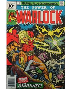 Warlock (1972) #  14 UK Price (7.0-FVF) Star Thief