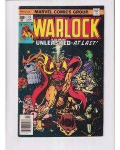 Warlock (1972) #  15 (7.0-FVF) (1992735) Origin Soul-Gem, FINAL ISSUE